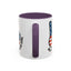 4th of July Mug - All American Girl Peace Sign