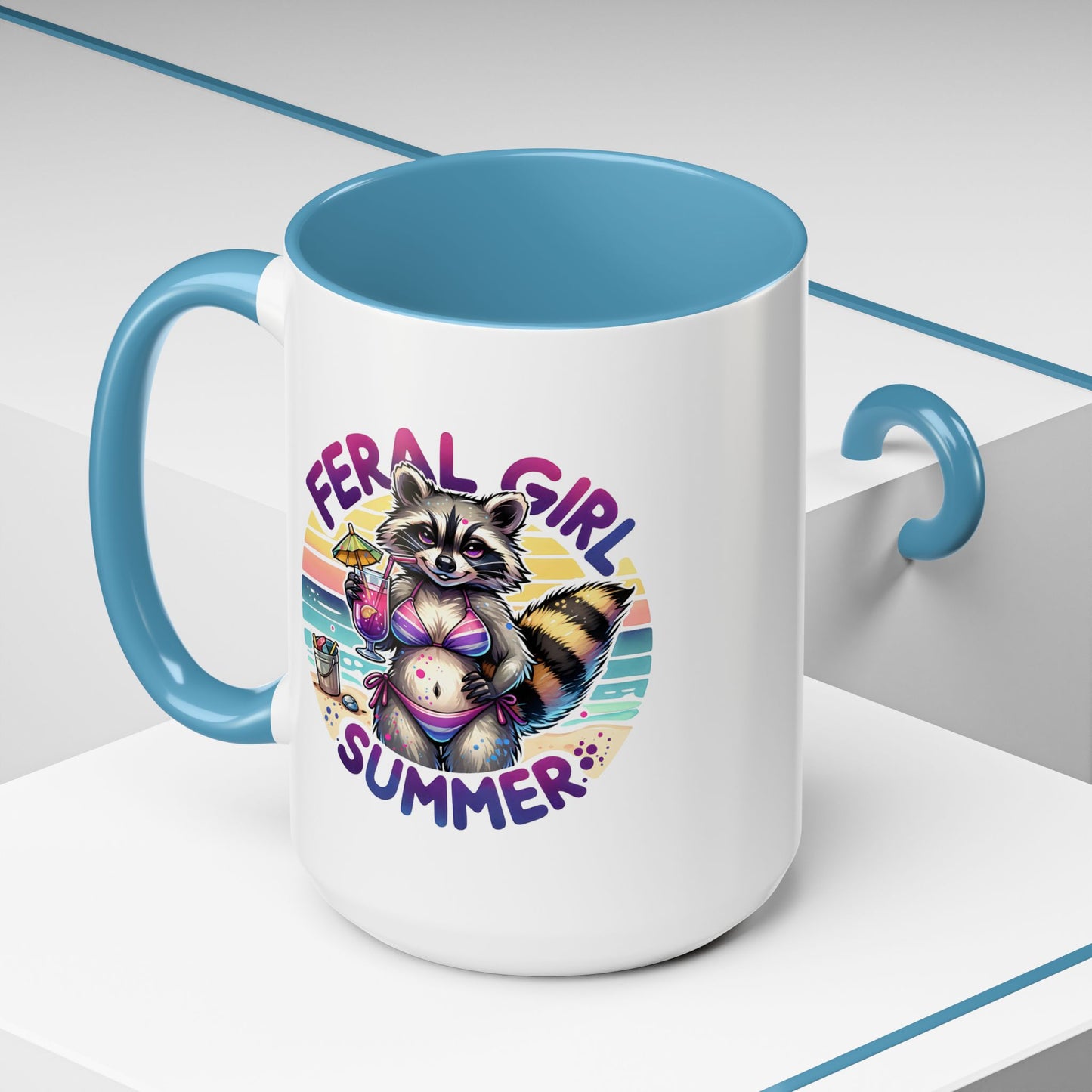 Humor Mug - Feral Girl Summer