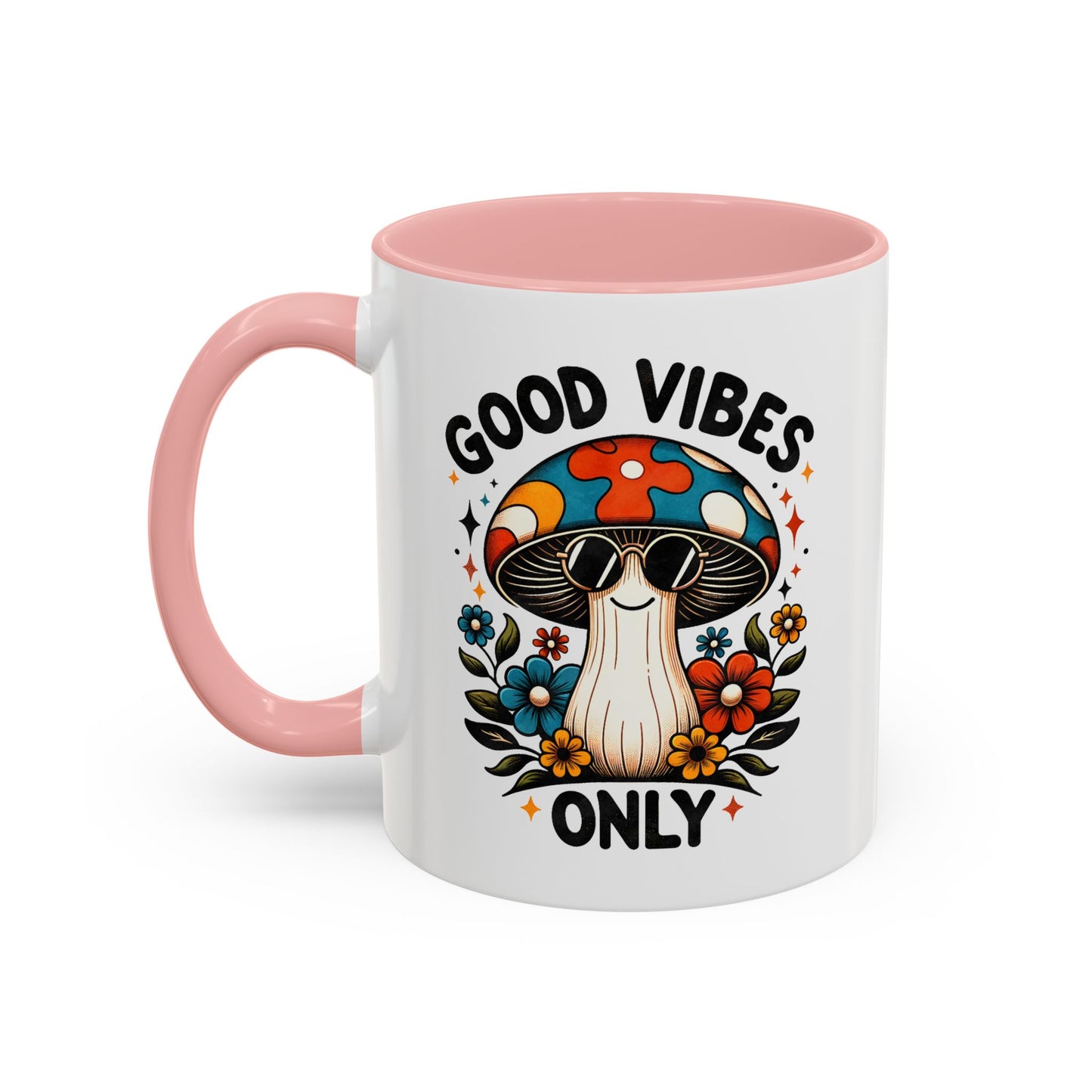 Wellness Mug - Good Vibes Only Mushroom