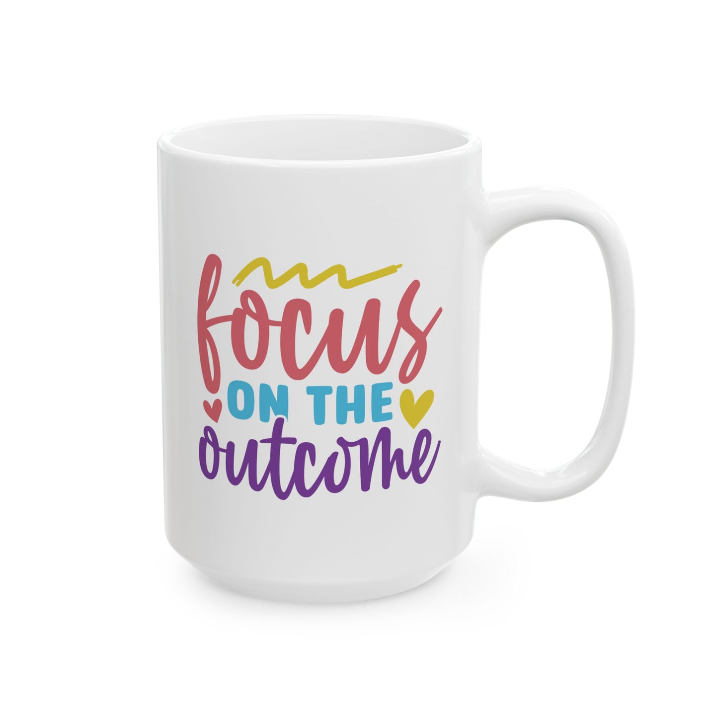Motivation Mug - Focus On The Outcome