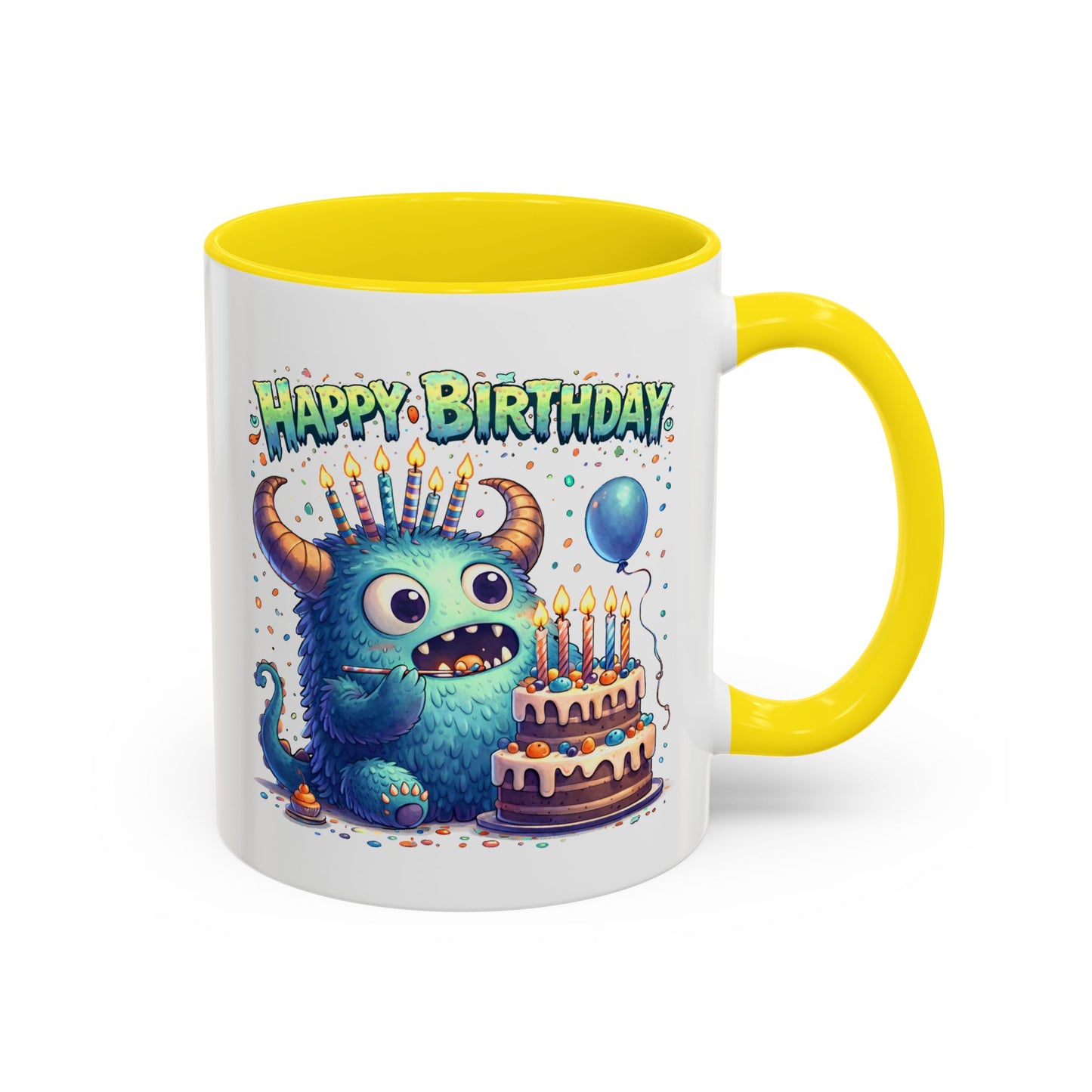 Birthday Mug - Monster Cake