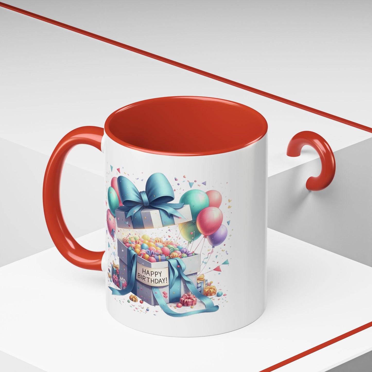 Birthday Mug - Birthday Present Unwrap