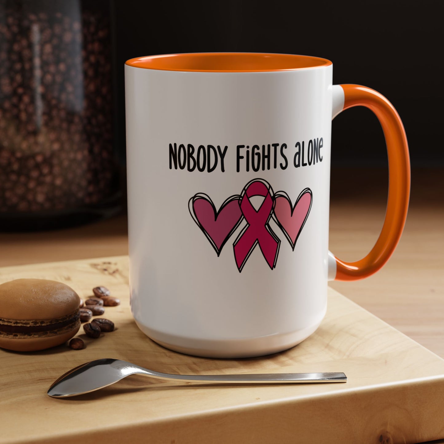 Support Mug - Nobody Fights Alone