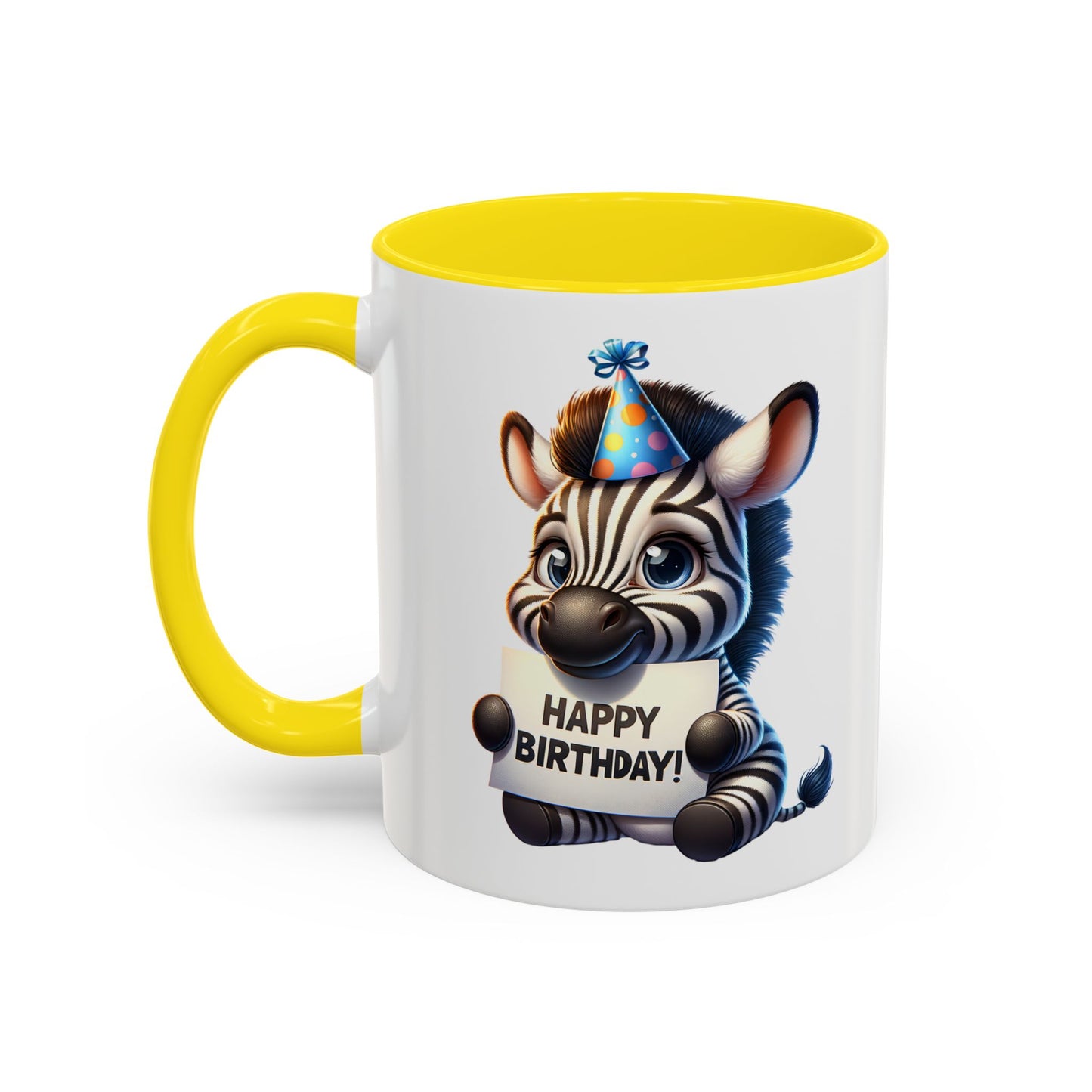 Birthday Mug - Zebra Clipart
