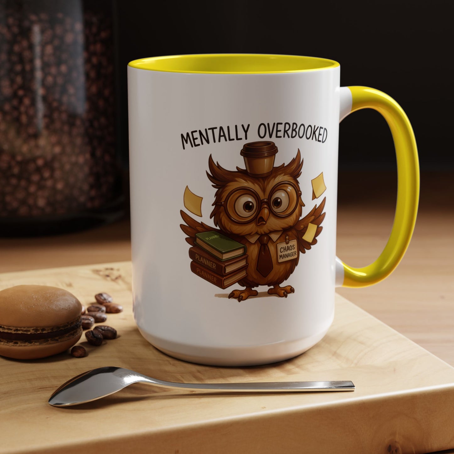 Office Mug - Mentally Overbooked