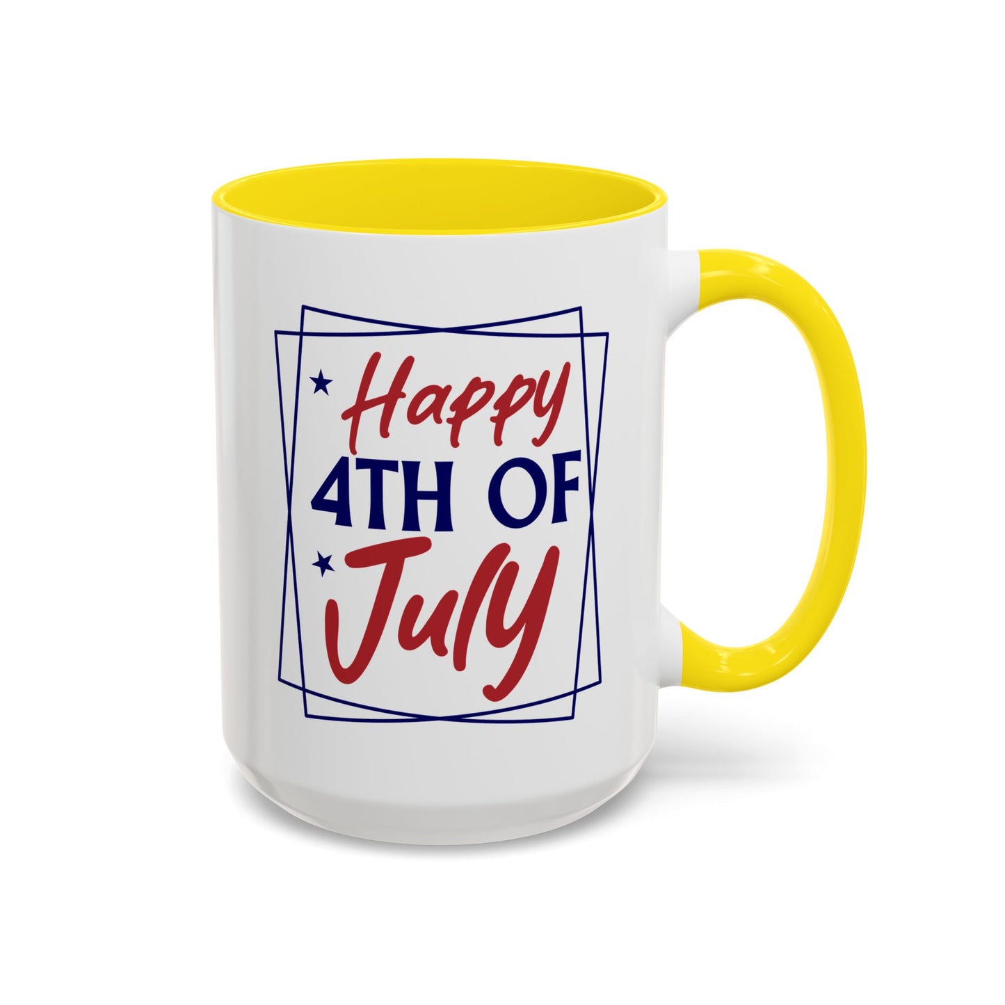 4th of July Mug - Happy Fourth of July Frames