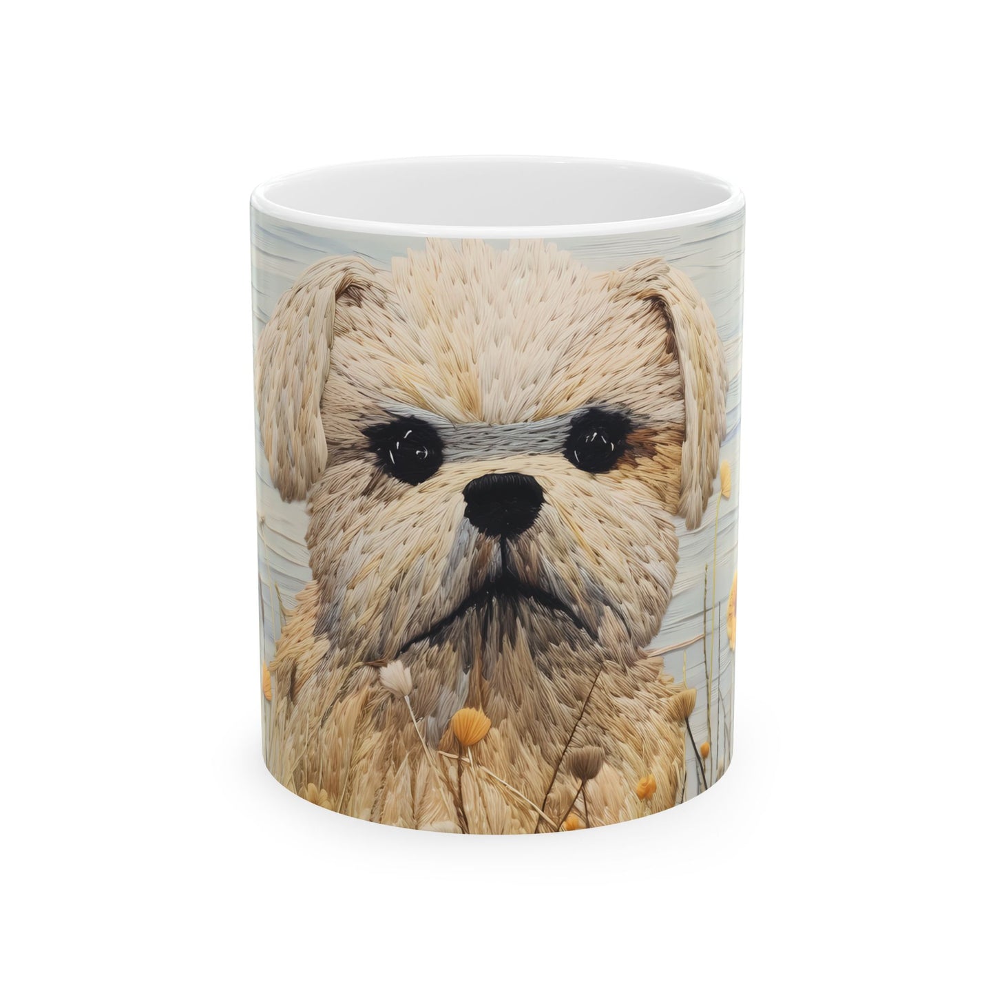 Artistic Mug - Felted Dog