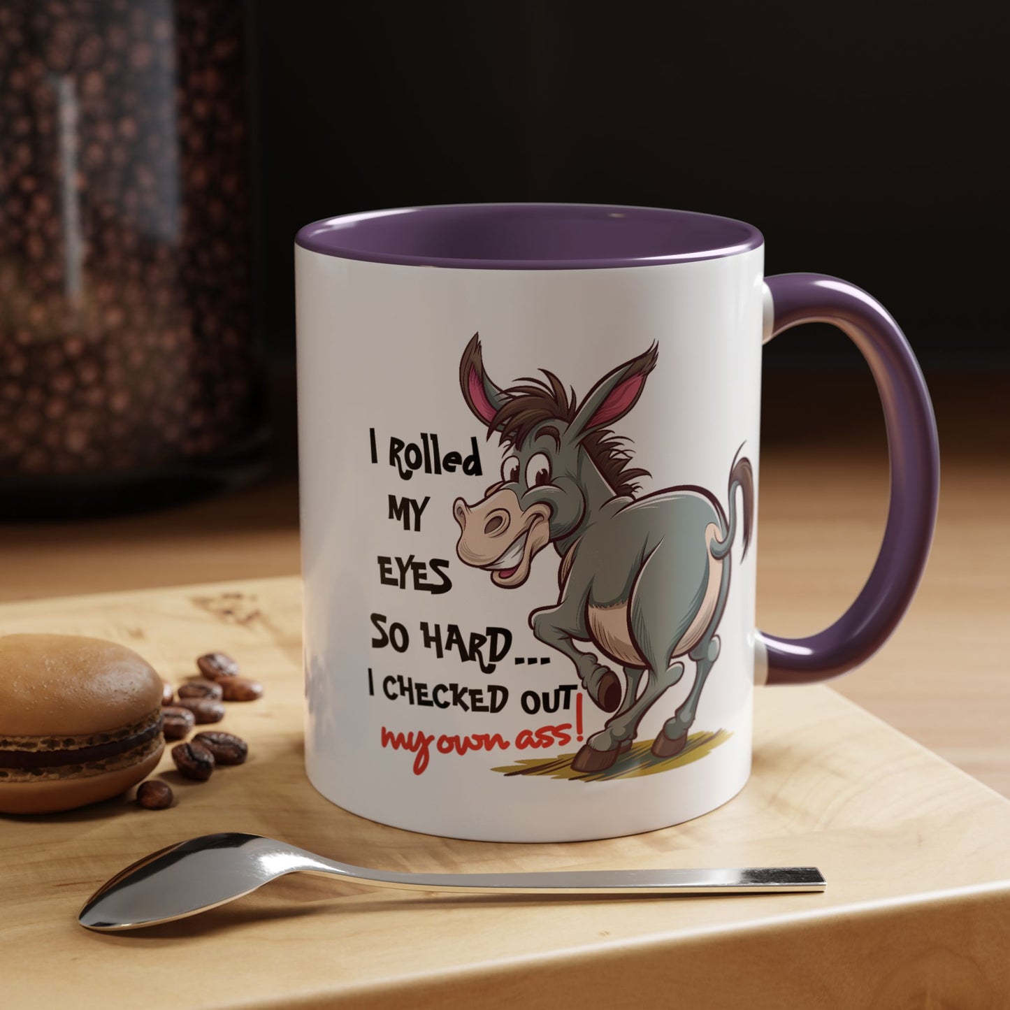 Adult Mug - I Rolled My Eyes So Hard