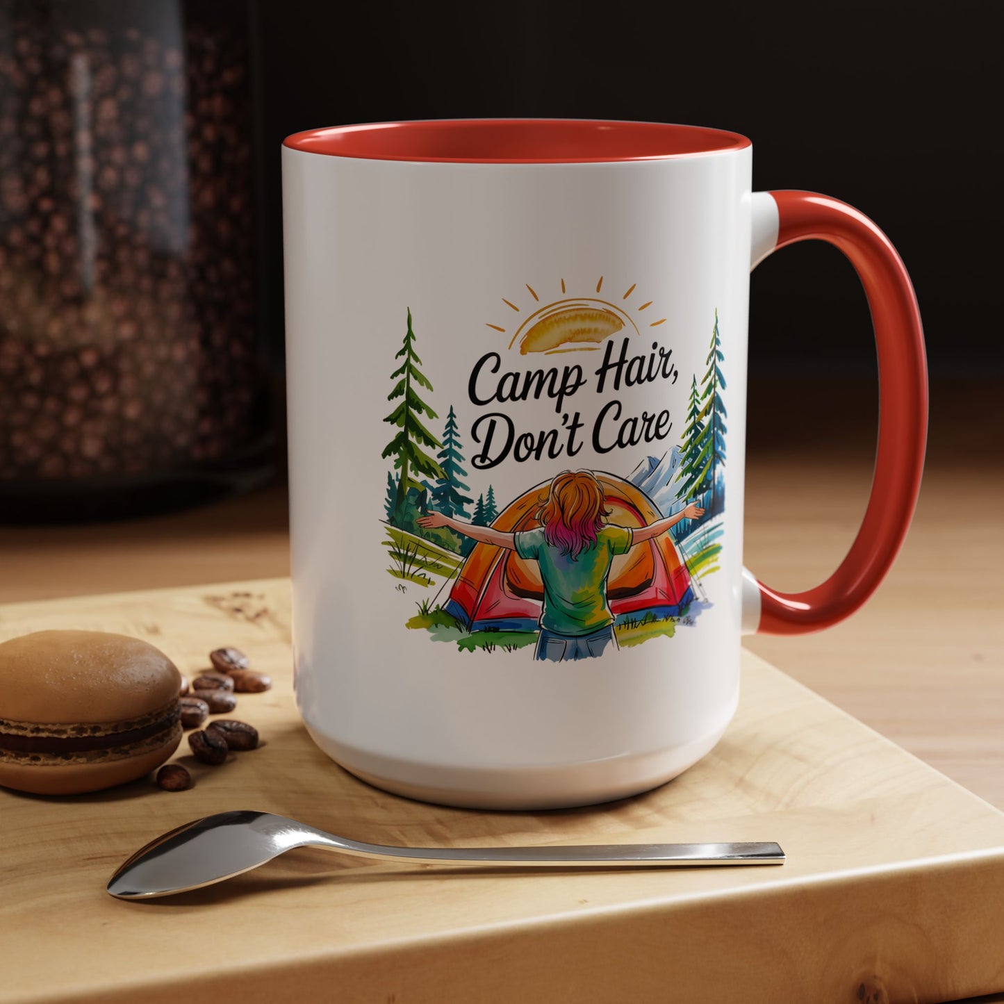 Adventure Mug - Camp Hair Don't Care