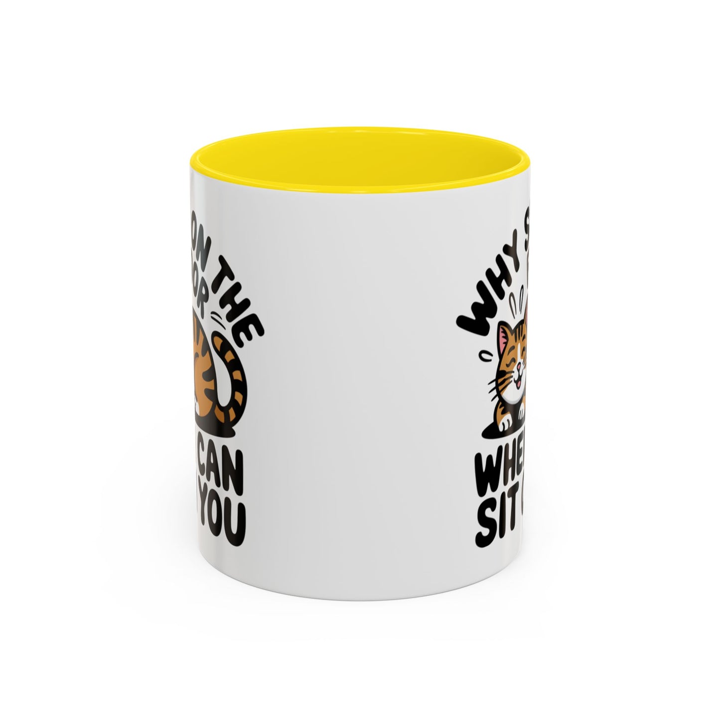 Animal Mug - Why Sit On The Floor