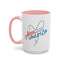 4th of July Mug - America Heart