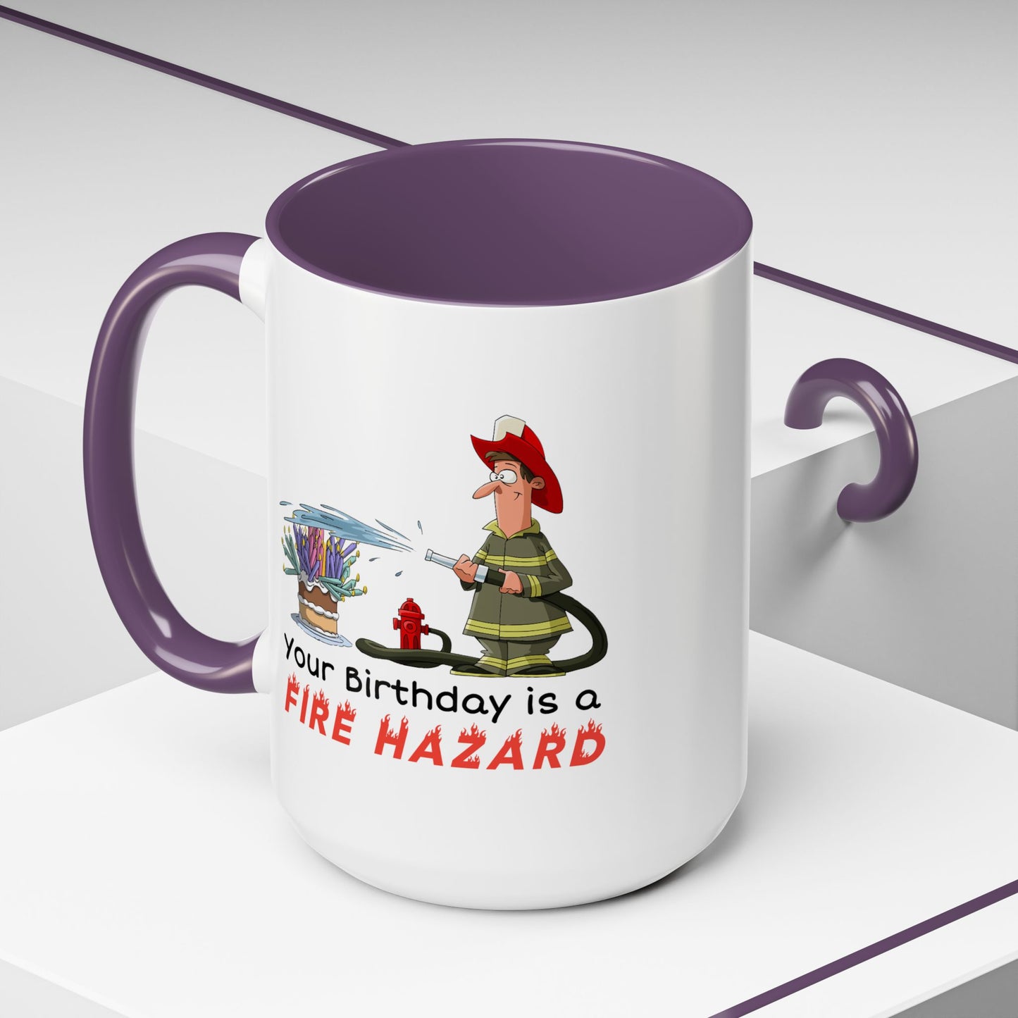 Birthday Mug - Fire Hazard