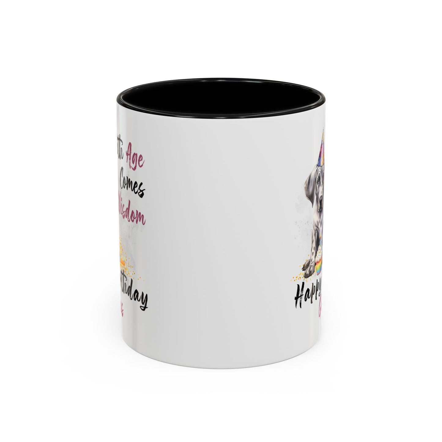 Birthday Mug - With Age Comes Wisdom