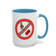 Adult Mug - Warning Don't Be A Cock Blocker