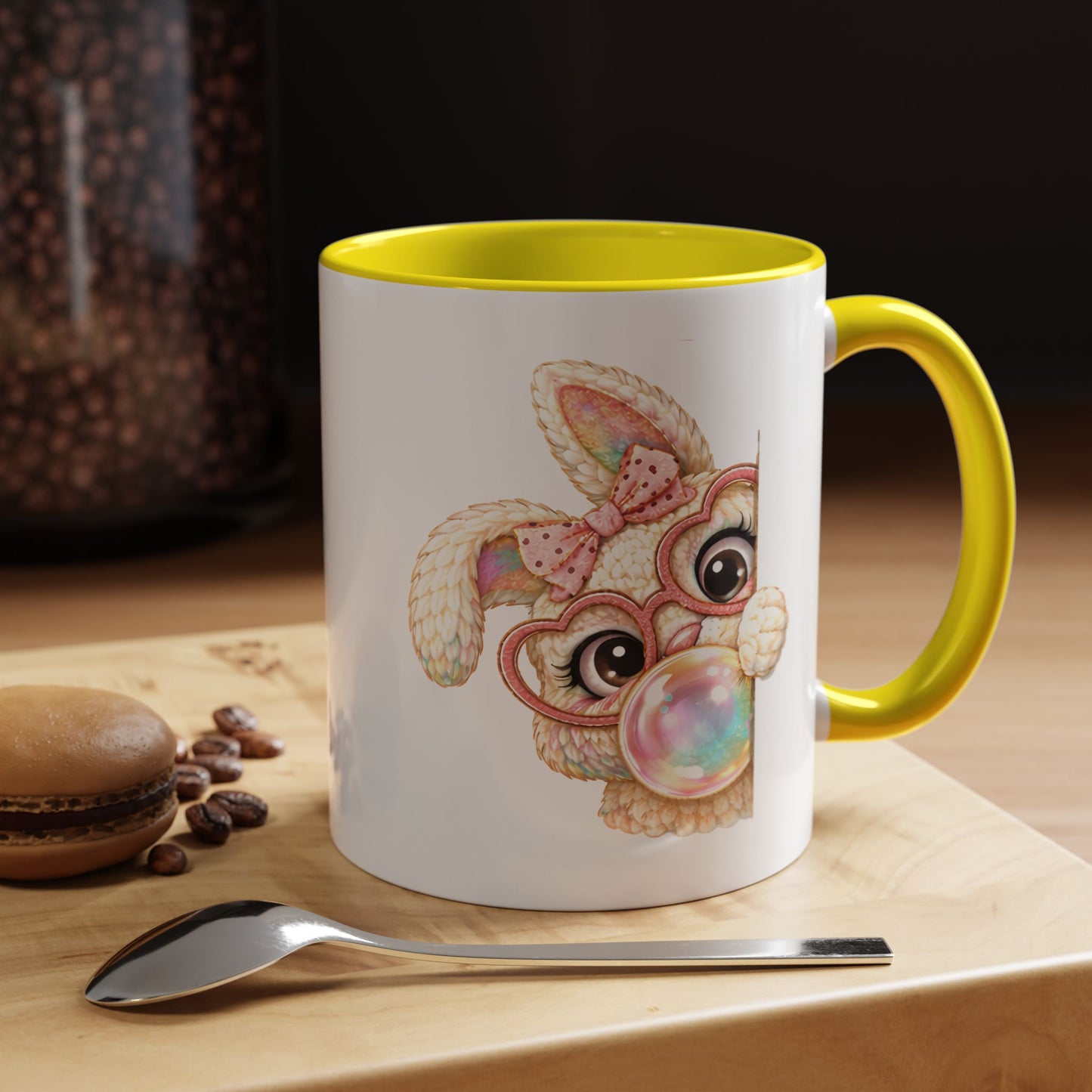 Easter Mug - Peaking Easter Bunny