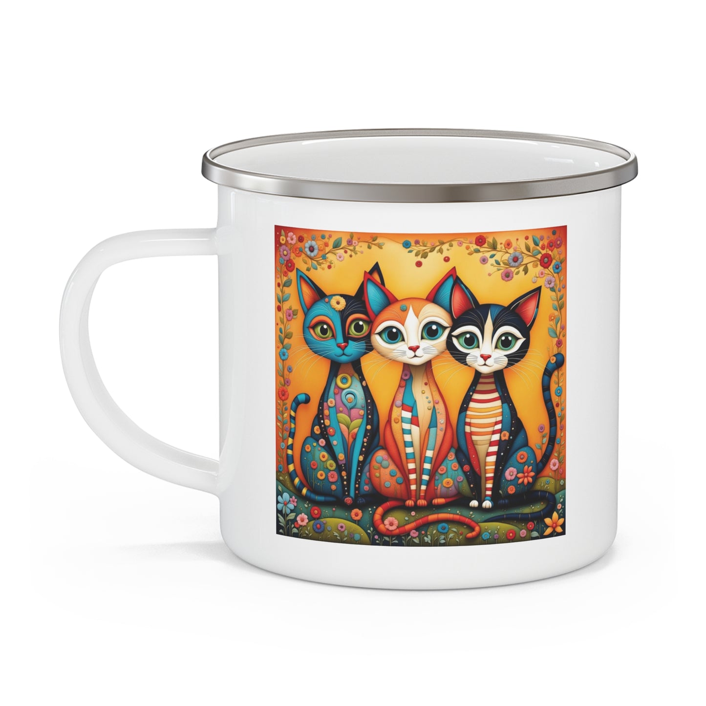 Animal Mug - Whimsical Cats 3
