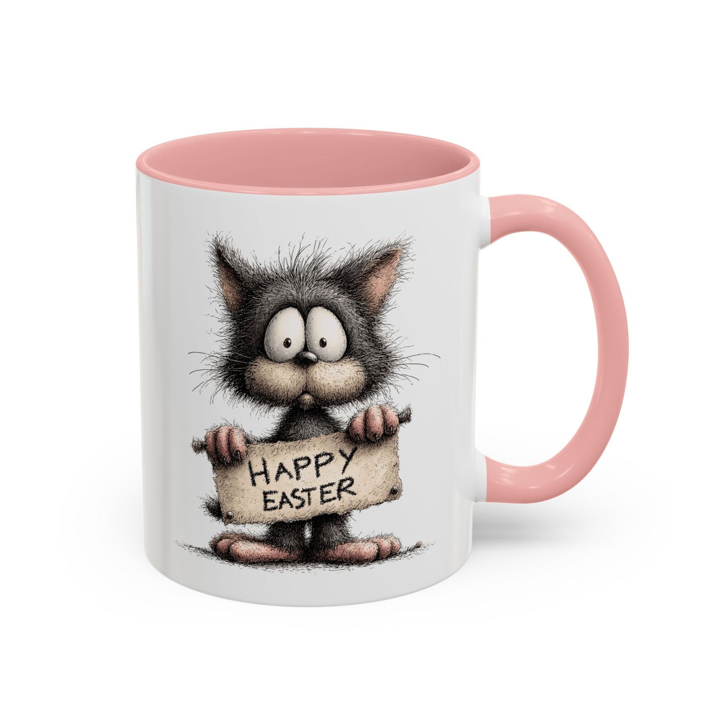 Easter Mug - Happy Easter Cat