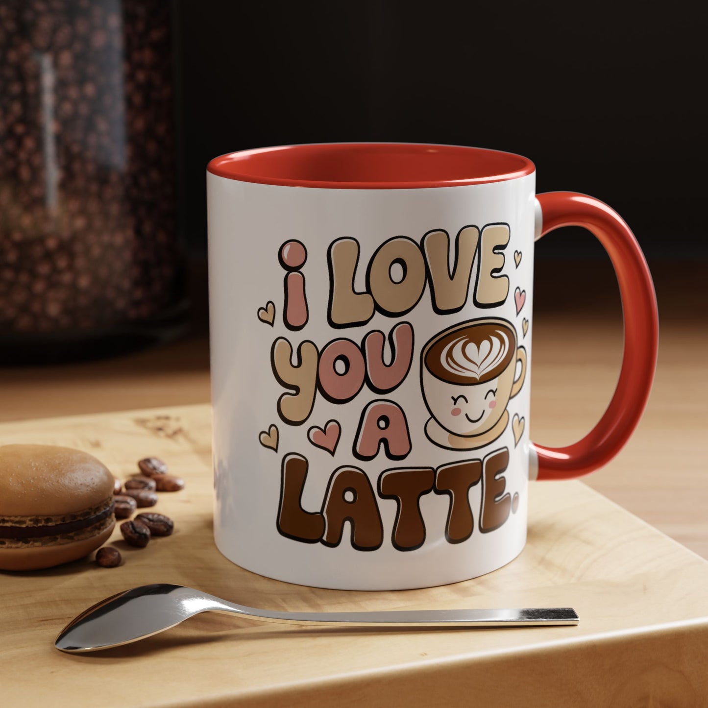 Anniversary Mug - I love You A Latte