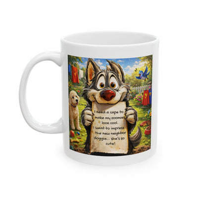Animal Mug - I Need A Cape