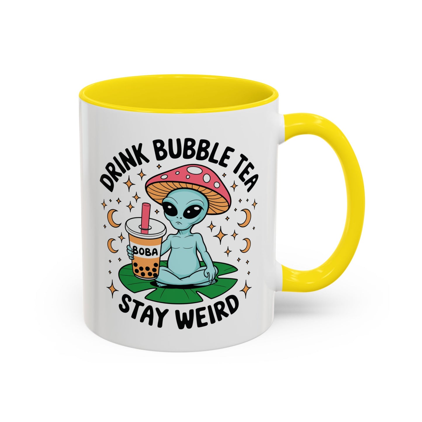Alien Mug - Drink Bubble Tea