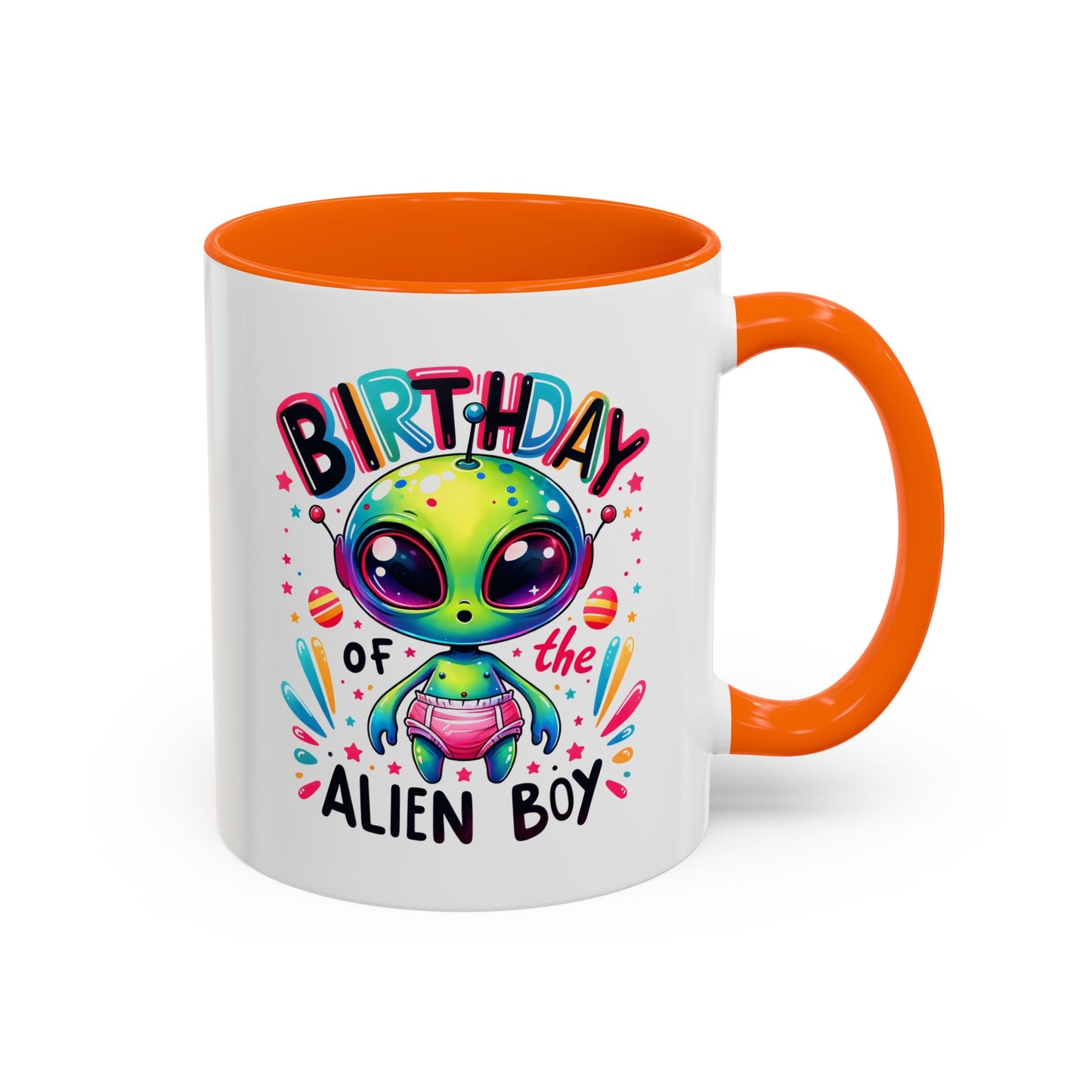 Alien Mug - Birthday Alien Boy