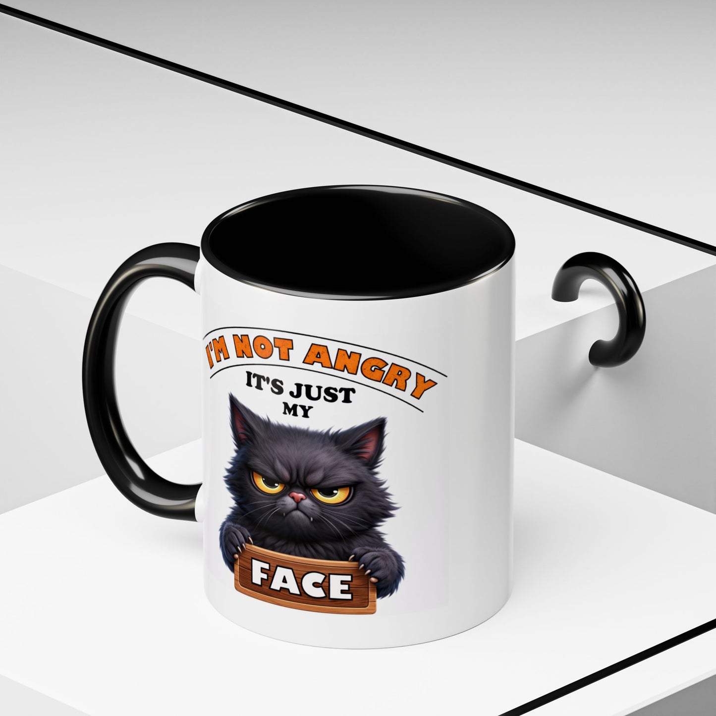 Humor Mug - I'm Not Angry It's Just My Face