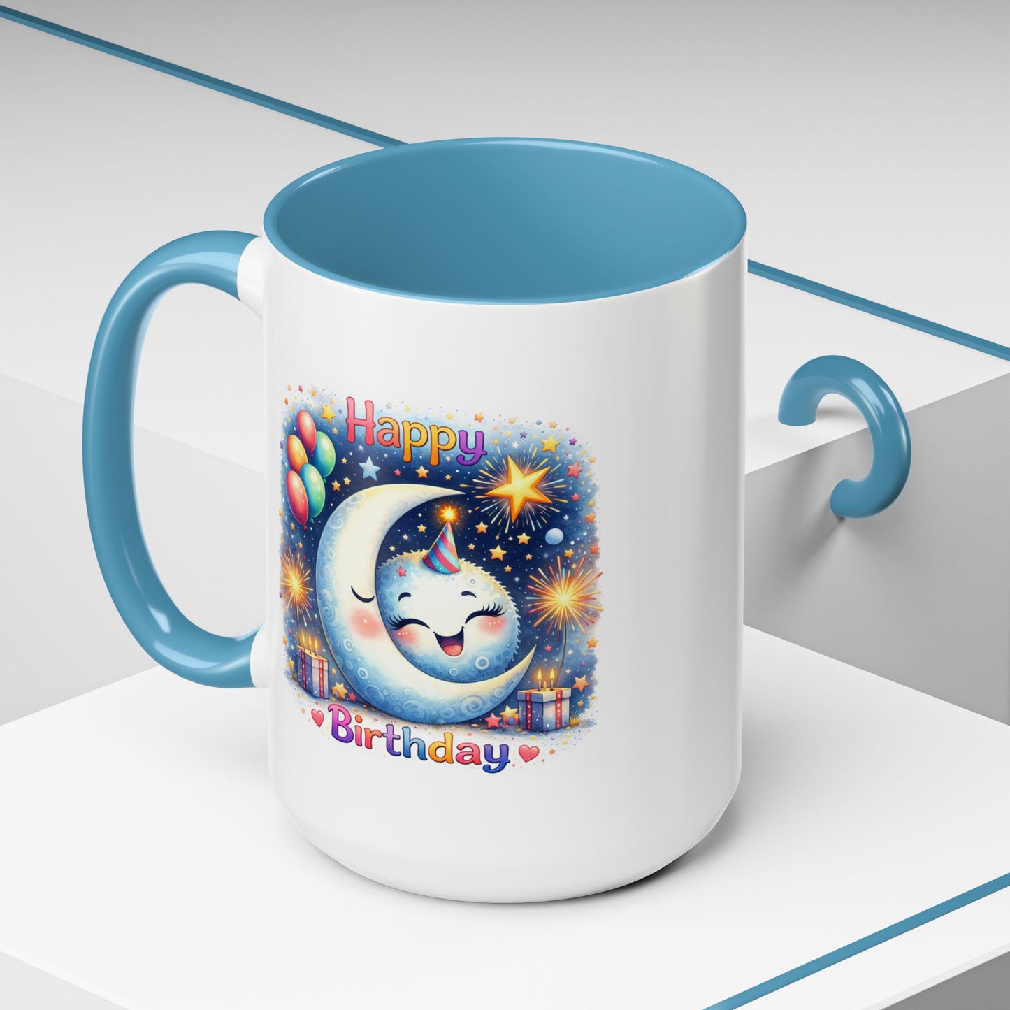 Birthday Mug - Moon and Stars