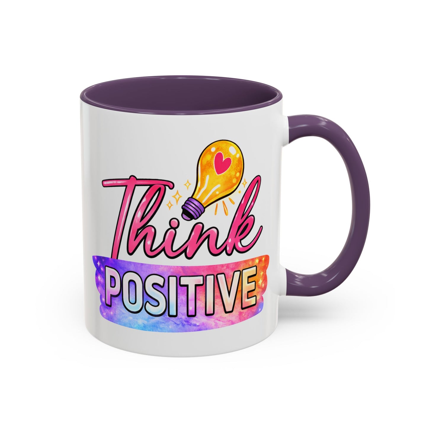 Wellness Mug - Think Positive Lightbulb