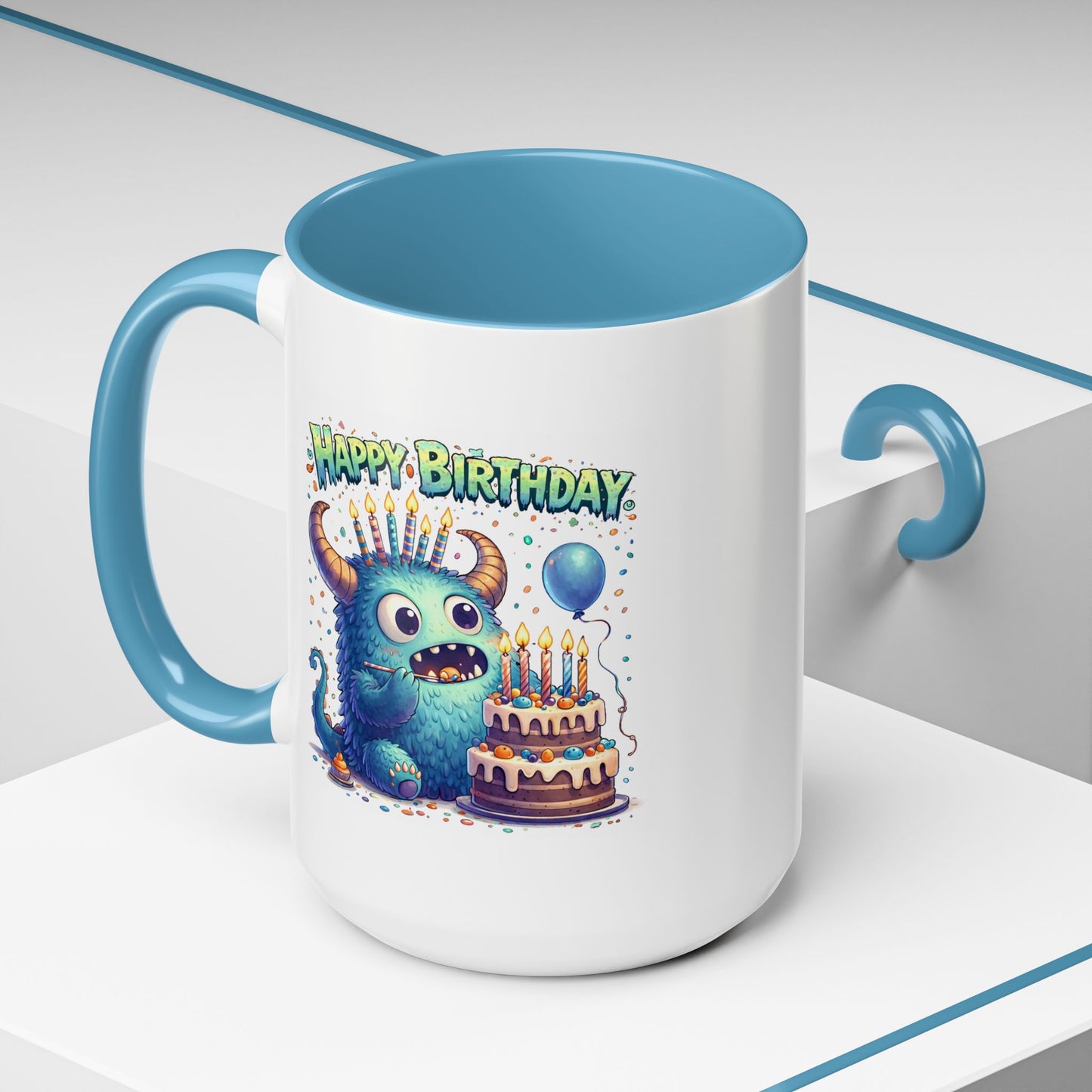 Birthday Mug - Monster Cake