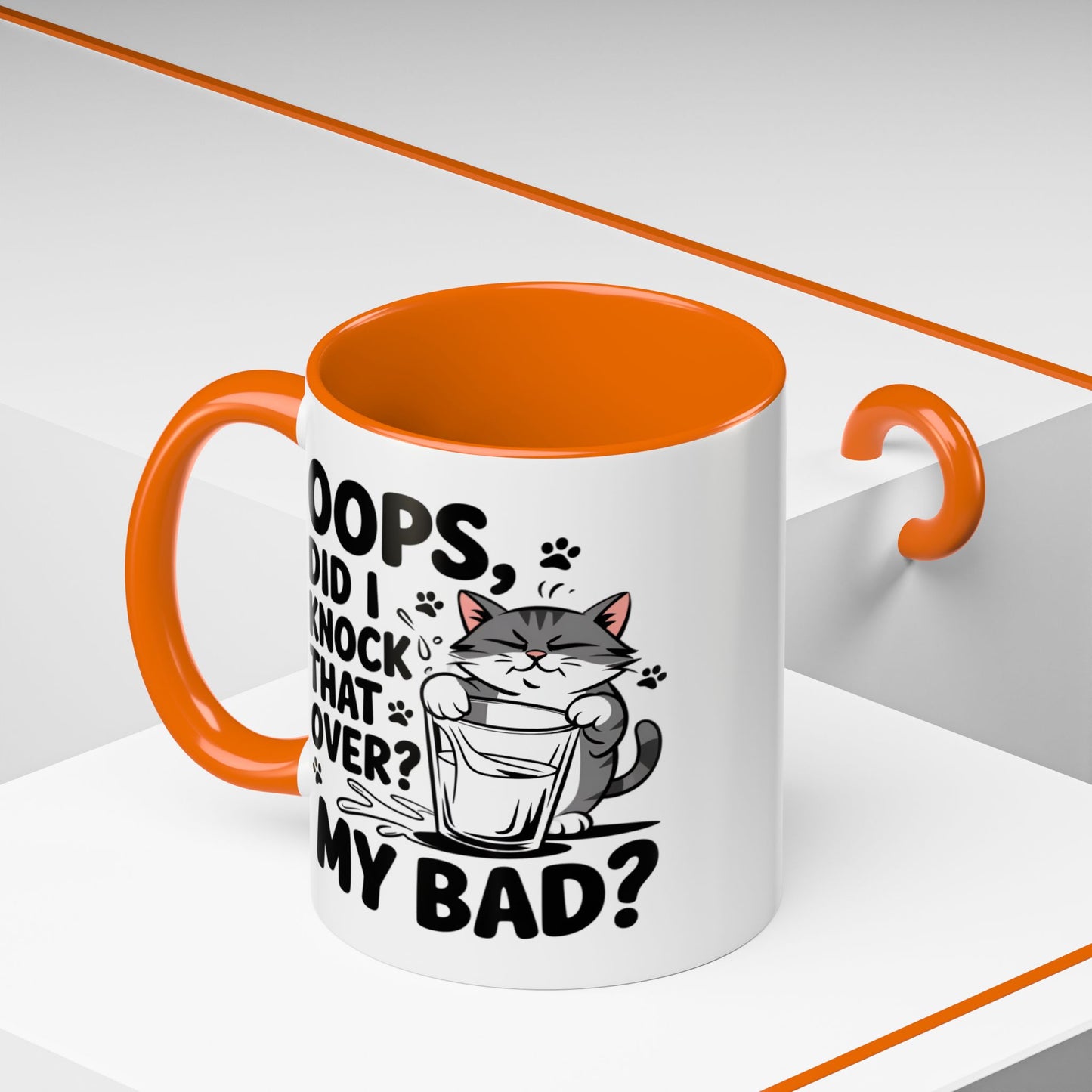 Animal Mug - Oops, Did I Knock That Over