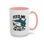 Humor Mug - Feed Me and Tell Me I'm Pretty Shark