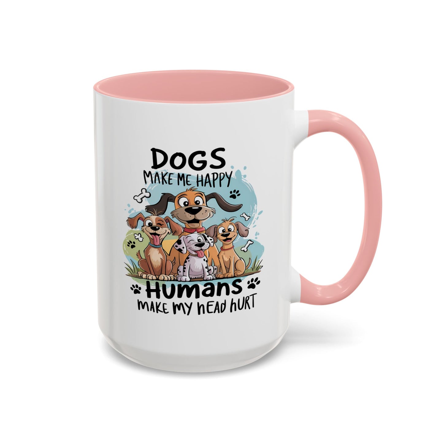 Animal Mug - Dogs Make Me Happy