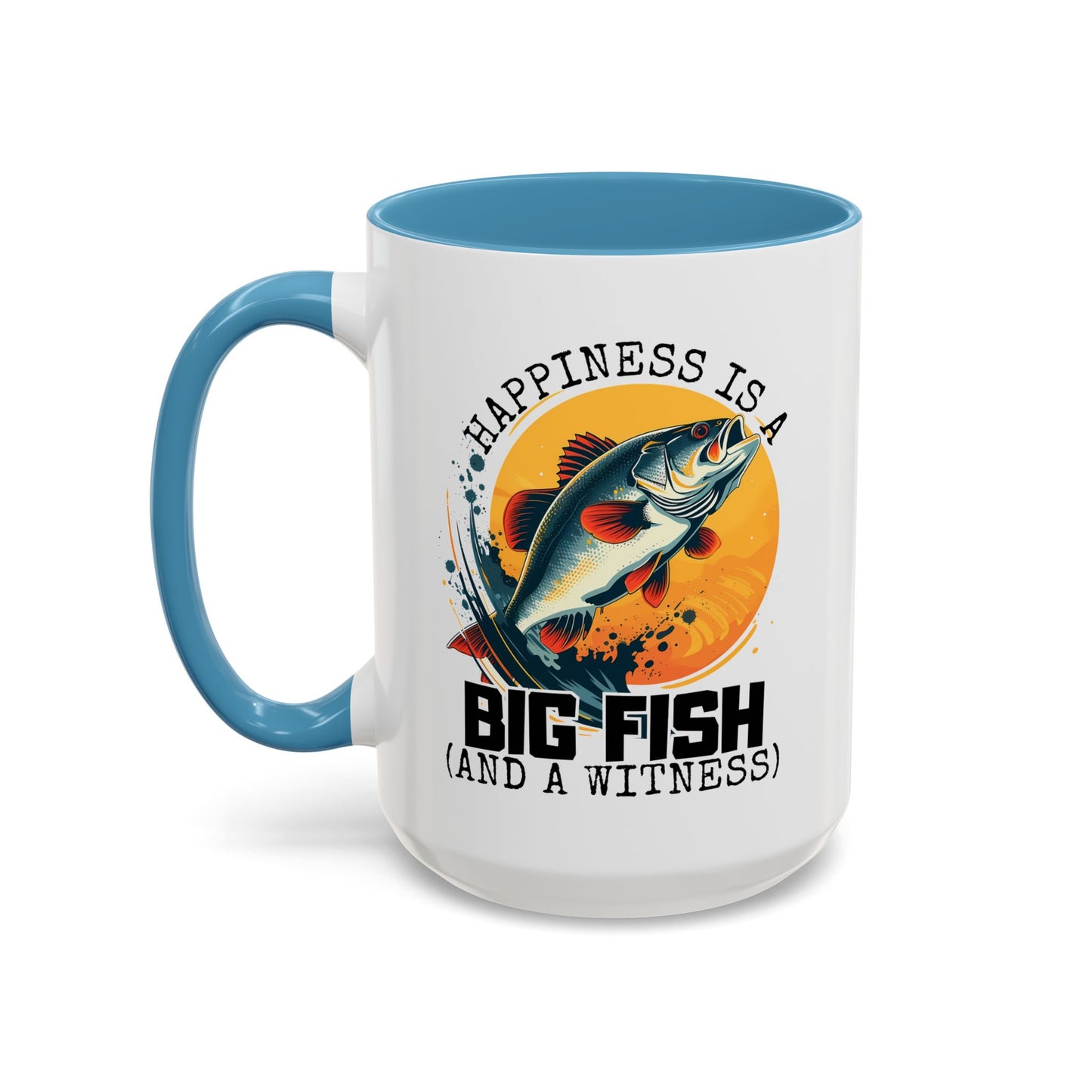 Adventure Mug - Happiness Is A Big Fish