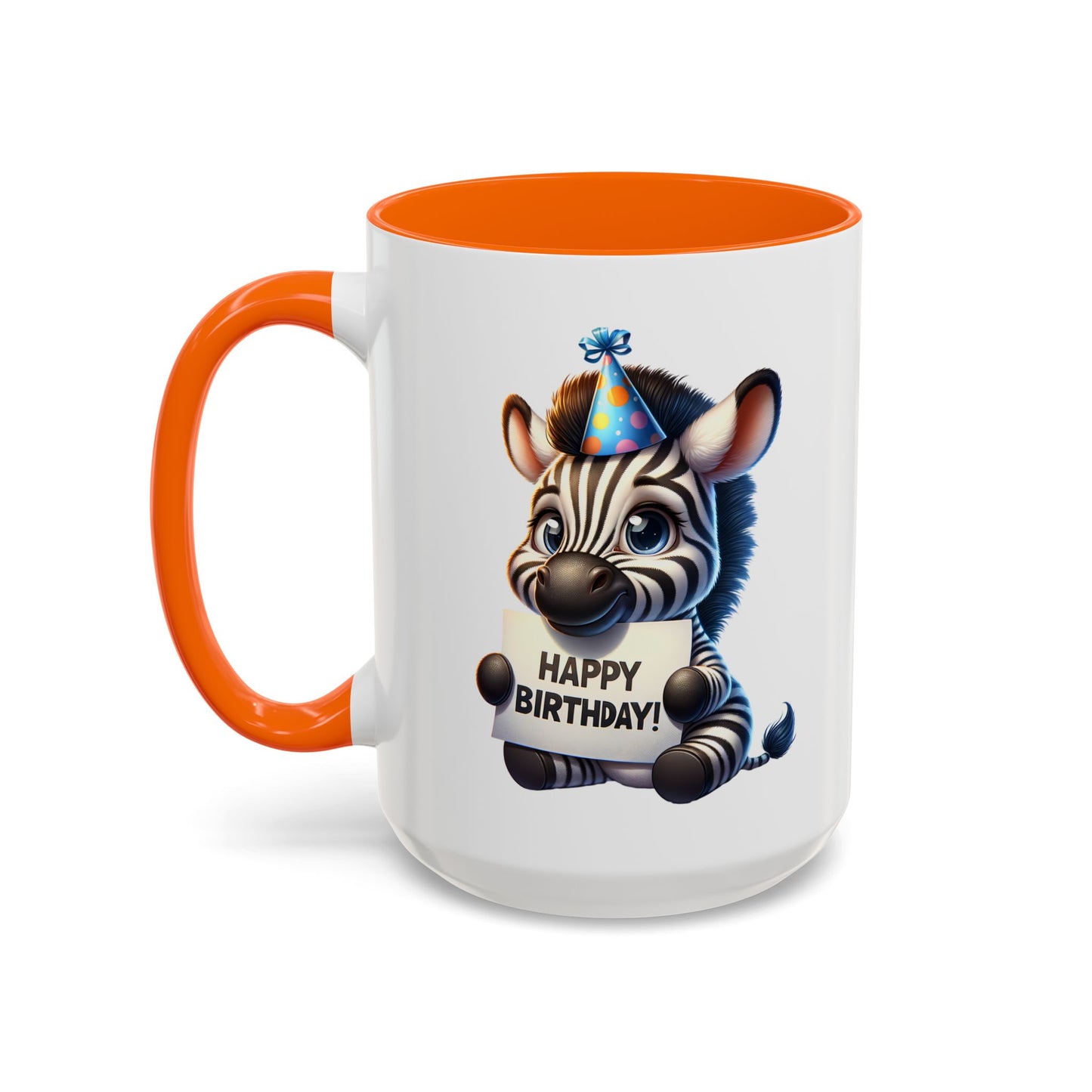 Birthday Mug - Zebra Clipart
