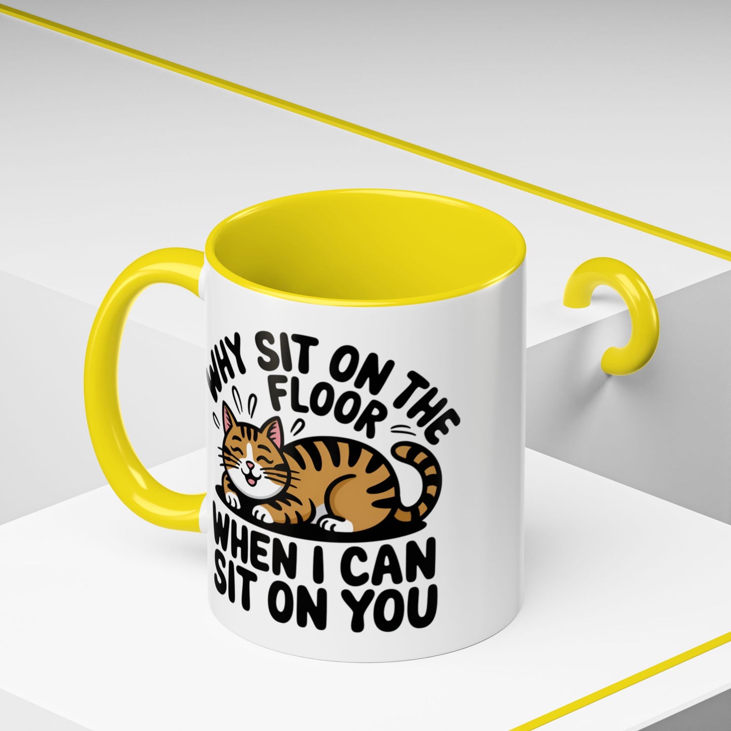Animal Mug - Why Sit On The Floor