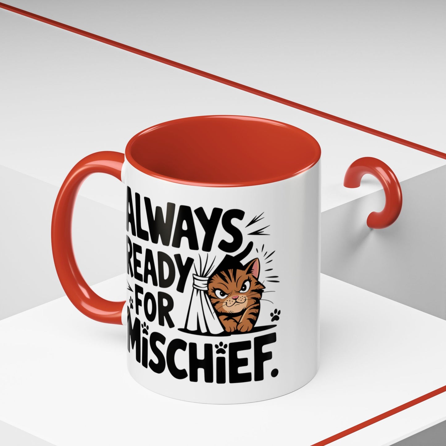 Animal Mug - Always Ready For Mischief
