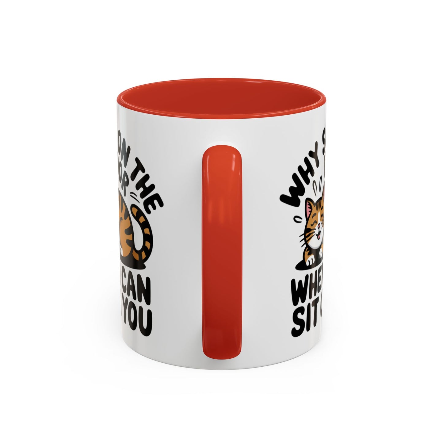 Animal Mug - Why Sit On The Floor