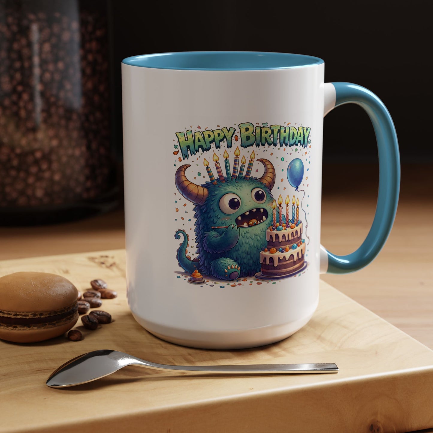 Birthday Mug - Monster Cake