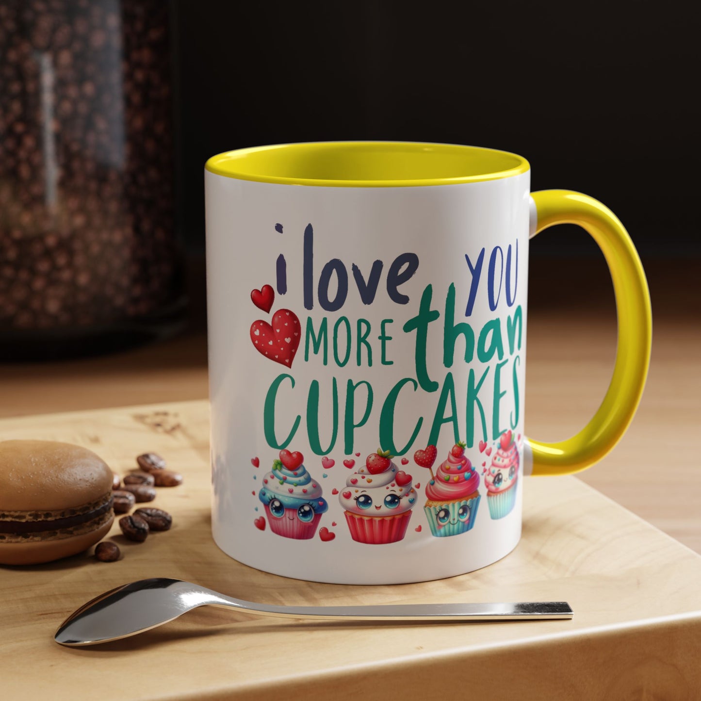 Anniversary Mug - I Love You More Than Cupcakes