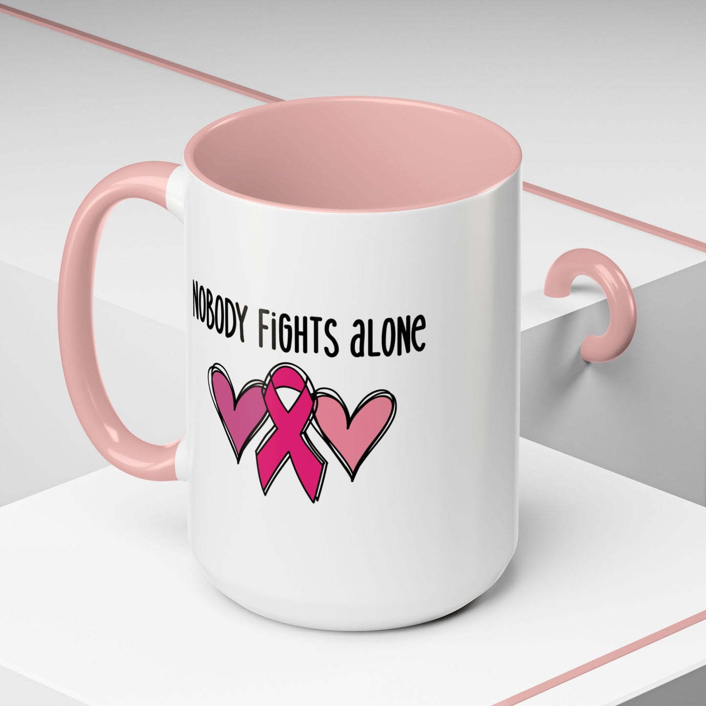 Support Mug - Nobody Fights Alone