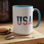4th of July Mug - USA American Flag