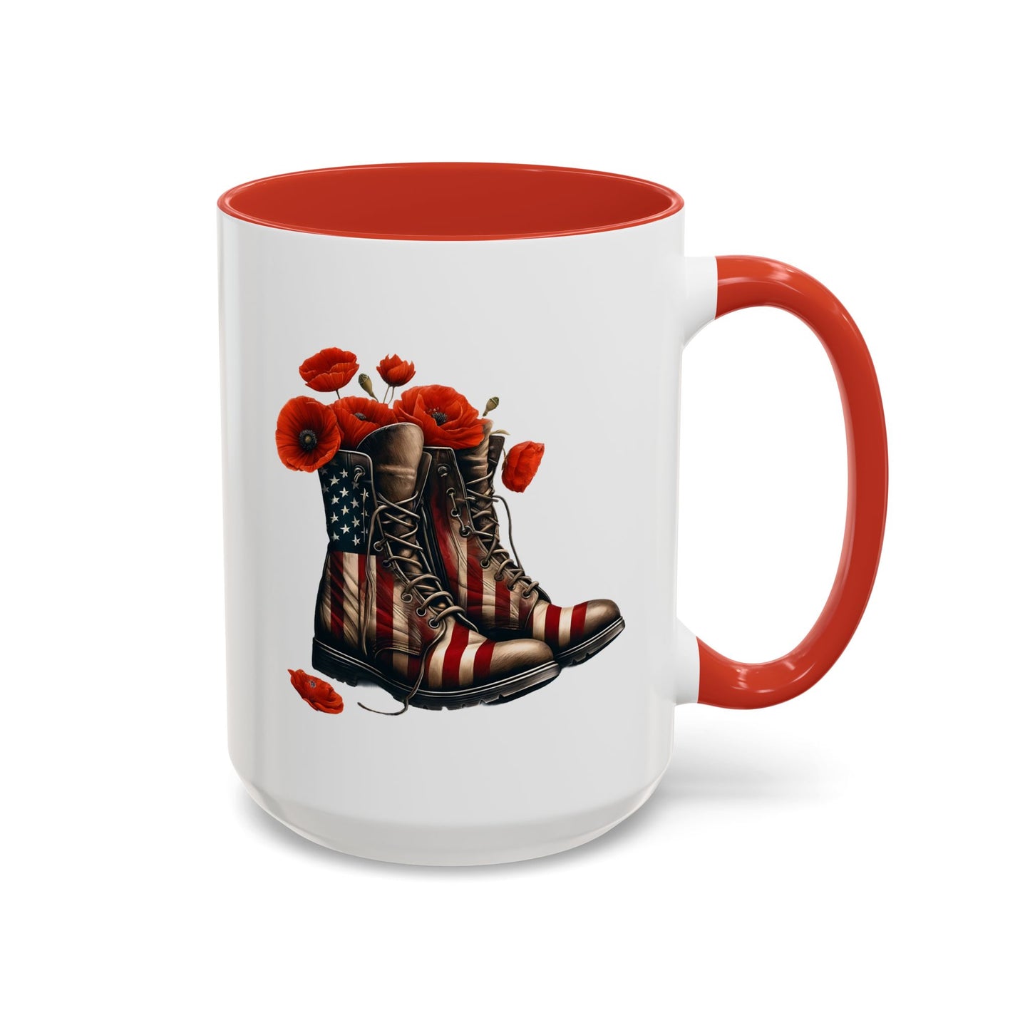 4th of July Mug - Fallen Soldier Boots