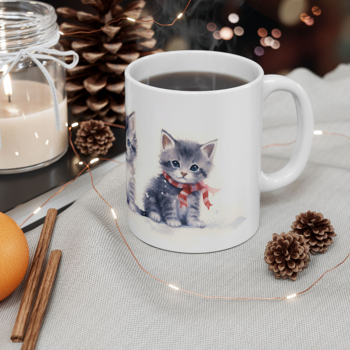 Chirstmas Mug - Christmas Cats