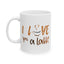 Valentine's Day Mug - I Love You A Latte