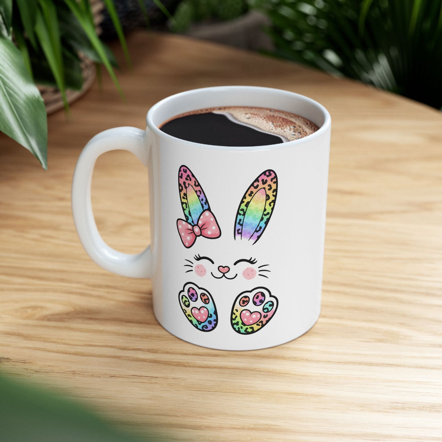 Easter Mug - Colorful Bunny