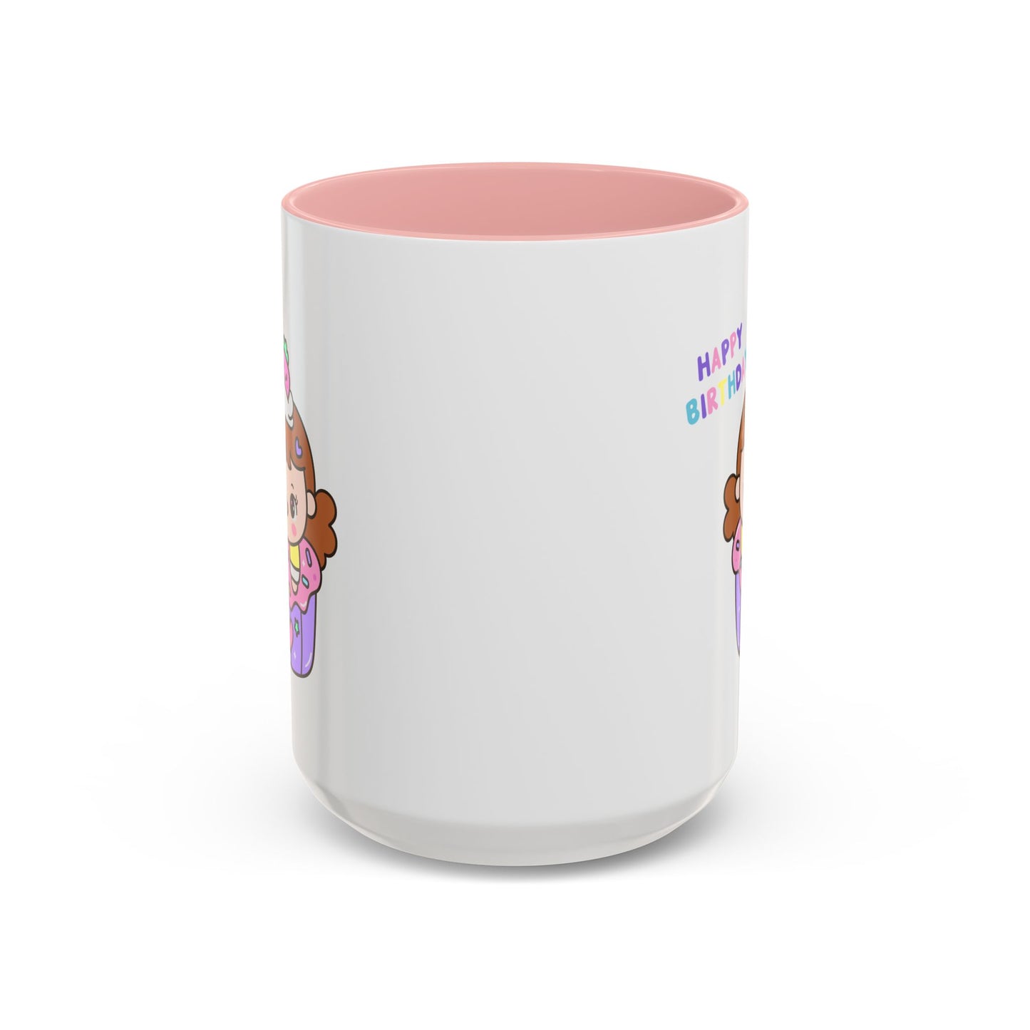 Birthday Mug - Cute Girl Cupcake