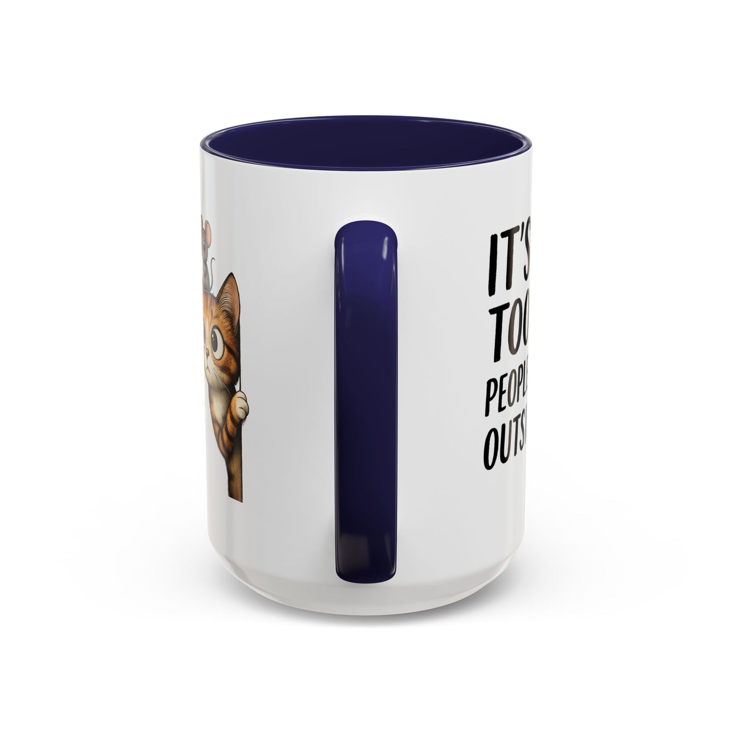 Animal Mug - It's Too Peopley Outside