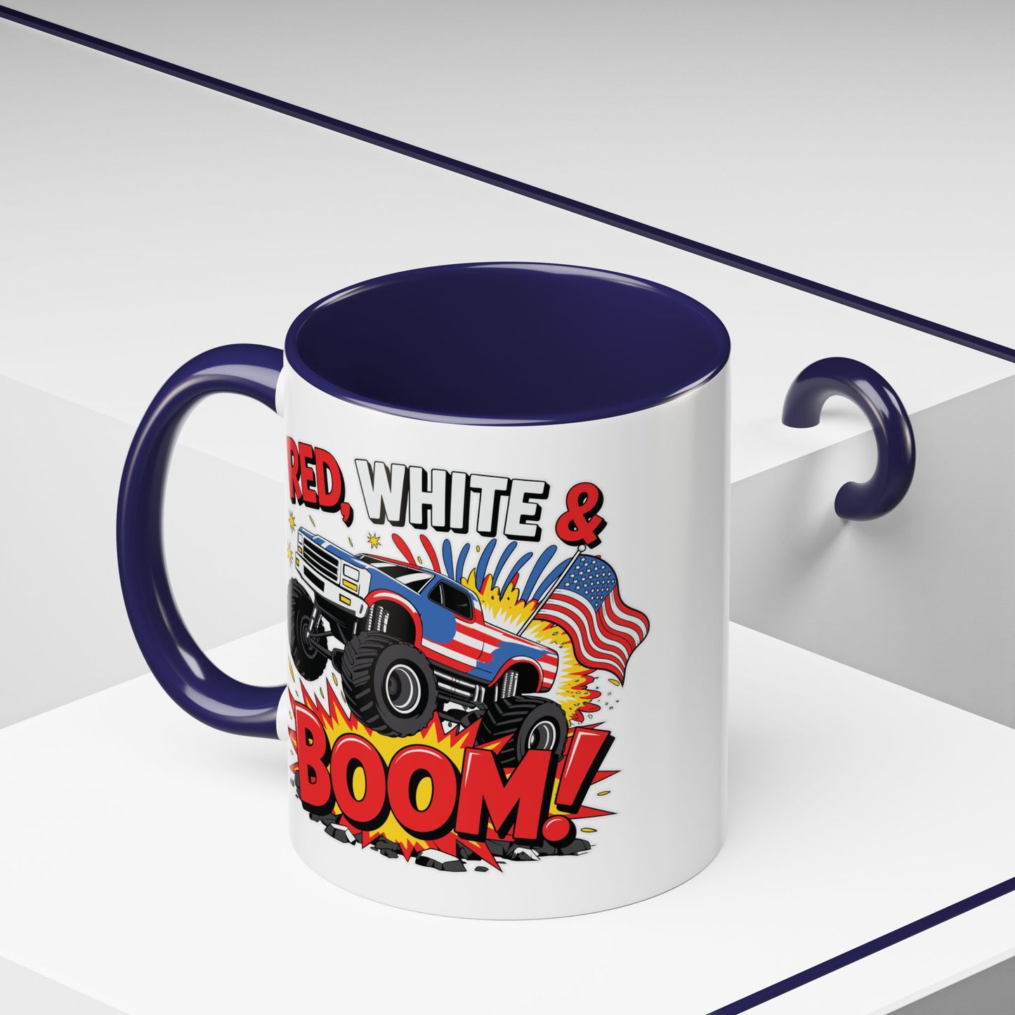 4th of July Mug - Red White & Boom!