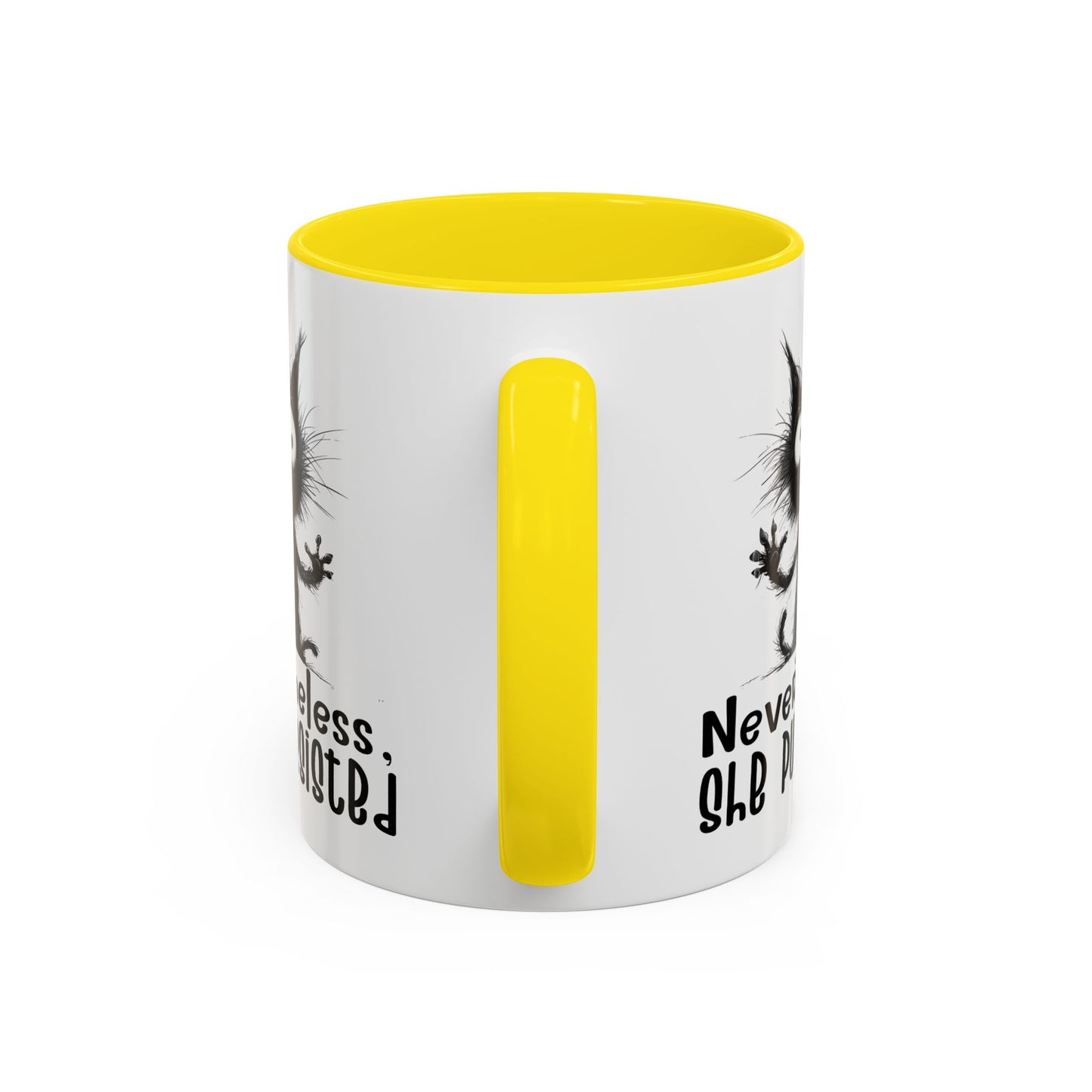Animal Mug - Nevertheless, She Purrsisted