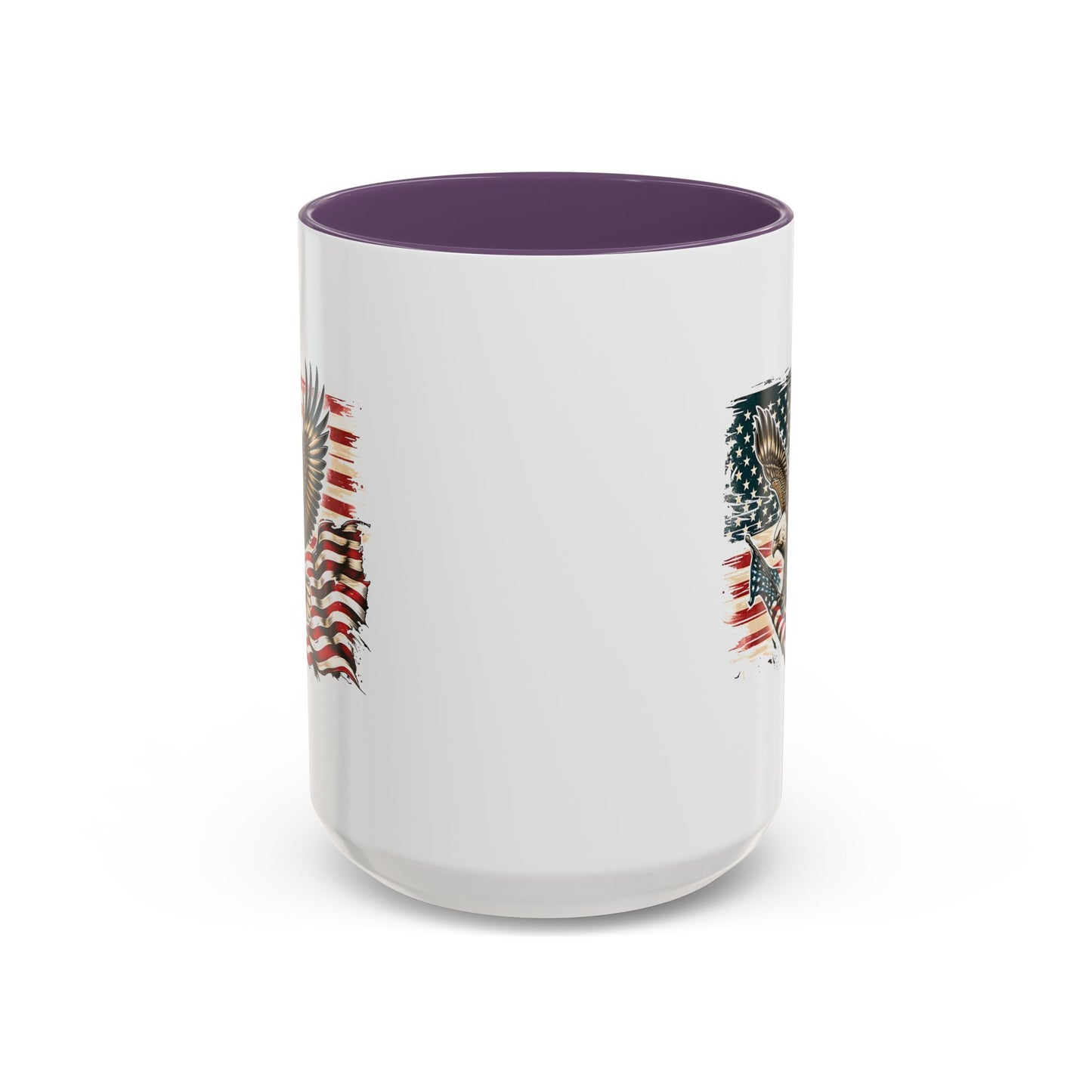 4th of July Mug - American Bald Eagle Flag 9